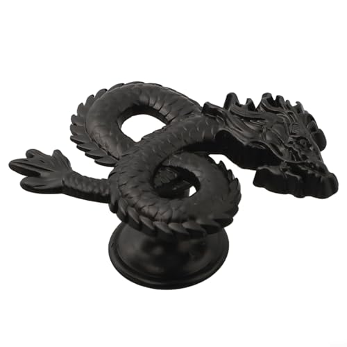 Drachenförmiger Schrankgriff aus Zinklegierung für Möbel, Tür, Schublade, für Kinderzimmer, Schlafzimmer, Küchenschrank, Hardware, dekorativer Griff (schwarz) von Bebykilemi