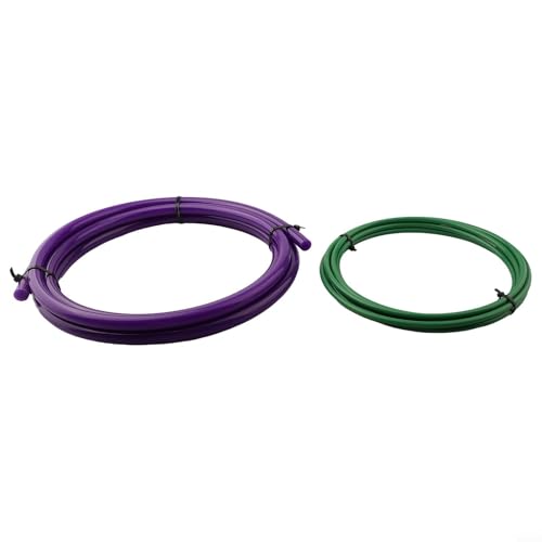 Eingebauter Kupferrohrbiegestreifen, Klimaanlagen-Rohrbieger-Set mit PE-Kunststoff für 3/8 und 3/4 Zoll Rohre, grün und violett, farbkodiert für einfache Eingebauter Kupferrohrbiegestreifen, Klimaanlagen-Rohrbieger-Set mit PE-Kunststoff für 3/8 und 3/4 Zoll Rohre, grün und violett, farbkodiert für einfache von Bebykilemi