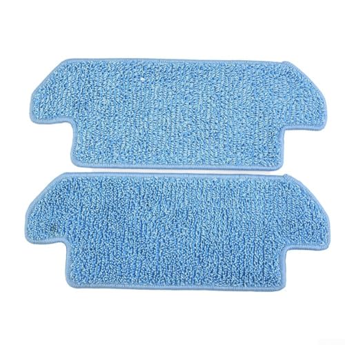 Ersatz-Set für Wischmopp-Pads, kompatibel mit Hobot Legee-Modellen, zwei weiche Mikrofasertücher, um Böden sauber zu halten von Bebykilemi