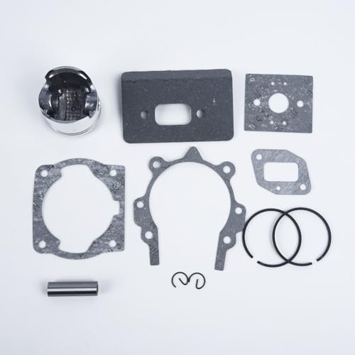 Für 43 cc Motorsensen Kolben Volldichtungssatz 40 mm Durchmesser für 405 BC430 CG430 1E40F5 TL43 Motoren, geeignet für Trimmer und Freischneider-Reparatur von Bebykilemi