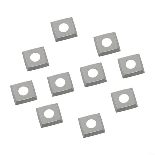 Für Holzbearbeitung Hartmetallklingen, 10 Stück 15 x 15 x 2 5 mm Klingen für Spiralhobelköpfe, und einfach zu ersetzen Für Holzbearbeitung Hartmetallklingen, 10 Stück 15 x 15 x 2 5 mm Klingen für Spiralhobelköpfe, und einfach zu ersetzen von Bebykilemi