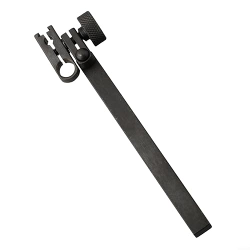Messuhr Testanzeige Snug Sleeve Swivel Post Holder Messwerkzeug Verlängerungsstange Präzisionsmessgerät Stahlkonstruktion Schwarz von Bebykilemi