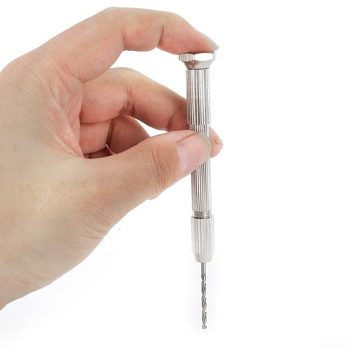 Mini-Handbohrer mit Schnellspannbohrfutter und 10 Stück für HSS-Bohrer, 0,8–3,0 mm, für Holz, Kunststoff, Schmuck, DIY, Handwerk, PCB, Uhrenherstellung Mini-Handbohrer mit Schnellspannbohrfutter und 10 Stück für HSS-Bohrer, 0,8–3,0 mm, für Holz, Kunststoff, Schmuck, DIY, Handwerk, PCB, Uhrenherstellung von Bebykilemi