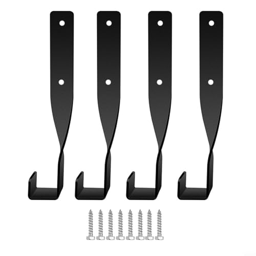 Robuste Metall-Kettensägen-Wandhalterung, Rucksack-Gebläse-Rack, Werkzeug-Aufbewahrung, Aufhänger, Garagen-Organisationssystem für Elektrogeräte, Zubehör mit (4 Stück) von Bebykilemi
