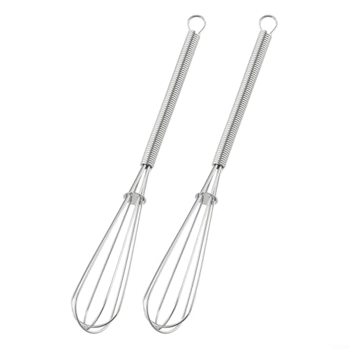 Schneebesen aus Edelstahl 2er Set zum Schlagen und Rühren in Ihrer Küche von Bebykilemi