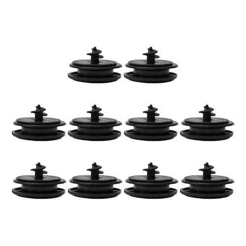 Set mit 10 Clips zur Befestigung von Auto-Fußmatten Stabilität und Grifflösung von Bebykilemi