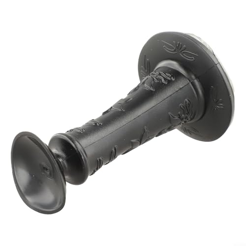 Silikon-Wandschutz, Türstopper mit Geräuschreduzierung und Anti-Kollisions-Design, Selbstbodenhalter für ruhiges Zuhause, Badezimmer, Schlafzimmer und Küche (Schwarz) von Bebykilemi