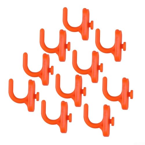 Stecktafel-Hakenset, Wandmontage, Werkzeug-Aufbewahrungshaken für Garage, Wand-Organisation, Werkstatt-Werkzeug-Aufhängesystem, robuster ABS-Haken-Organizer für Werkzeug (E) von Bebykilemi