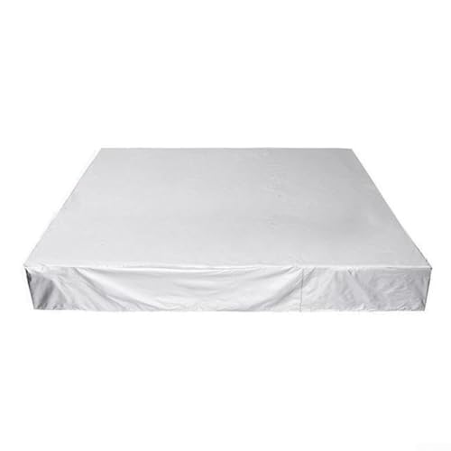 Strapazierfähige Schwimmbadabdeckung, Wärmedämmung, Wannenschild mit einfacher Installation, quadratisches Spa-Abdeckungssystem (200 x 200 x 85 cm) von Bebykilemi
