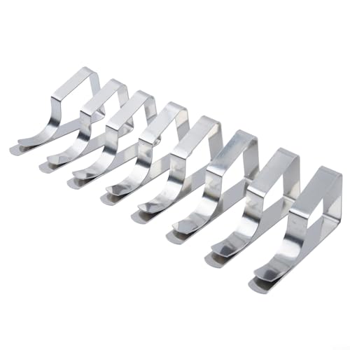 Tischdecken-Clips, 8 Edelstahlhalter für Ihre Outdoor-Veranstaltungen Tischdecken-Clips, 8 Edelstahlhalter für Ihre Outdoor-Veranstaltungen von Bebykilemi