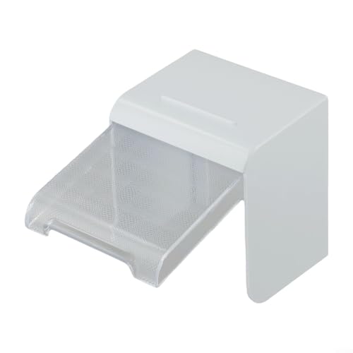 Wasserdichte Steckdosenabdeckung für den Außenbereich, elektrische Wandplatte, Schutzschalterabdeckung, spritzwassergeschützt, Badezimmer, Balkon, 90 Grad, Kunststoffgehäuse (transparent) von Bebykilemi