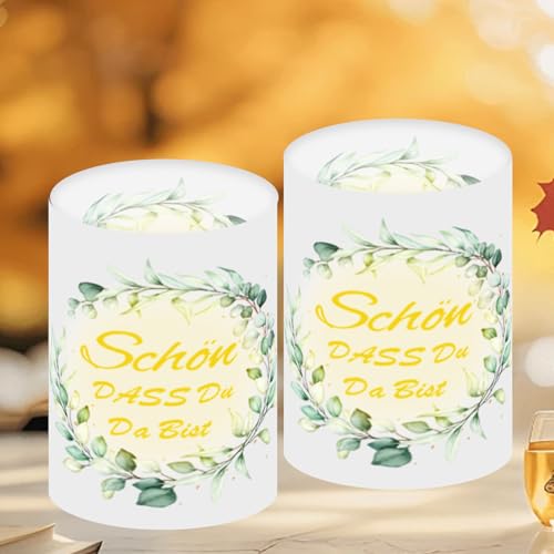 12 Windlicht Tischdeko Geburtstag Deko Universal Eukalyptus GrüN Happy Birthday Tischdeko, Mann Frau Geburtstag Geeignet FüR Teelichter Oder Kerzen Rente Deko 12 Windlicht Tischdeko Geburtstag Deko Universal Eukalyptus GrüN Happy Birthday Tischdeko, Mann Frau Geburtstag Geeignet FüR Teelichter Oder Kerzen Rente Deko von Beceto