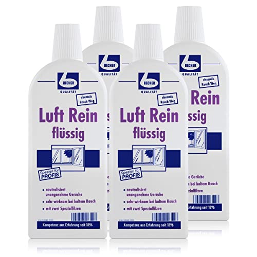Becher 4 x Dr. Rauchglas 500 ml - neutralisiert unangenehme Aromen von DR.BECHER
