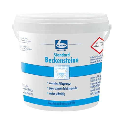 Dr. Becher Beckensteine Standard - 30 Stück | Packung (30 Stück) von DR.BECHER