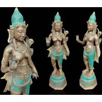 Dewi Sri Statue, Lakshmi, Reis Pflanzengöttin, Lord Dewi, Women von Becikbecikartshop