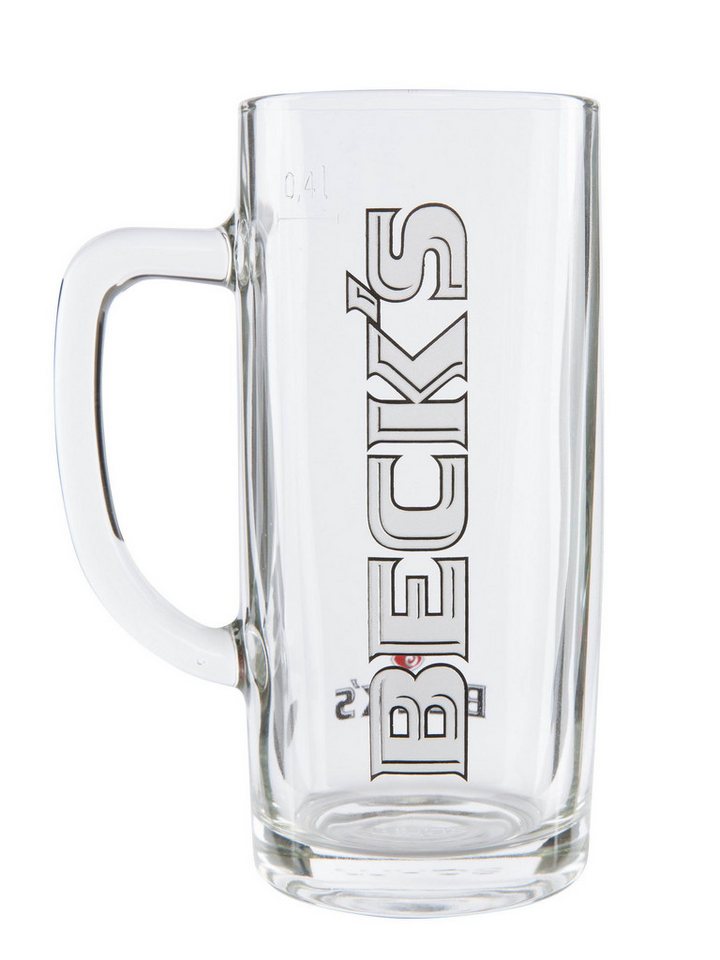 Beck´s Bierkrug Vegas 0,4 l Glas – Klassischer Bierkrug für Pils, Helles & mehr, Robust. Klassisch. Authentisch. Beck´s Bierkrug Vegas 0,4 l Glas – Klassischer Bierkrug für Pils, Helles & mehr, Robust. Klassisch. Authentisch. von Beck´s