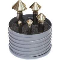 Kegelsenker-Set ungleiche Teilung HSS TiZrN 90Grad 6,30-25mm BECK Kegelsenker-Set ungleiche Teilung HSS TiZrN 90Grad 6,30-25mm BECK von Beck