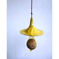 Meisenknödeldach Gelb Gartendekoration Aus Keramik Meisenknödeldach Gelb Gartendekoration Aus Keramik von BeckKeramik