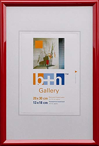 Bilderrahmen 20 x 30 rot Kunststoff, Echt-Glas, Wechselrahmen Bilderrahmen 20 x 30 rot Kunststoff, Echt-Glas, Wechselrahmen von Becker & Hach