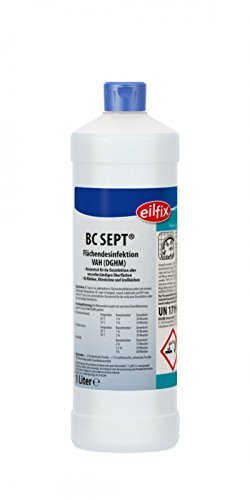 Eilfix aldehydfreies und fungizides BC-SEPT Flächendesinfektionsmittel 1000 ml Eilfix aldehydfreies und fungizides BC-SEPT Flächendesinfektionsmittel 1000 ml von Becker