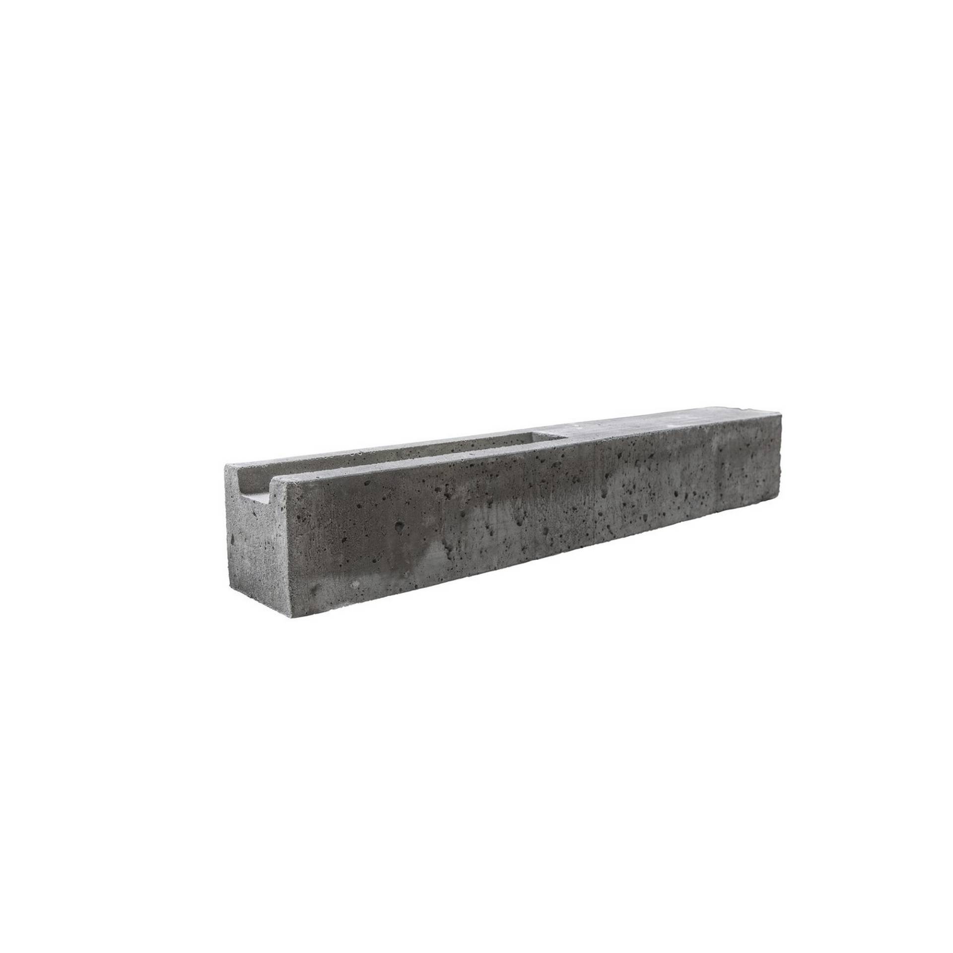 Beckers Betonzaun Anfangspfosten 'Standard' doppelseitig 13 x 13 x 248 cm grau Beckers Betonzaun Anfangspfosten 'Standard' doppelseitig 13 x 13 x 248 cm grau von Beckers Betonzaun