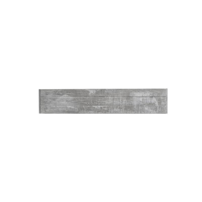 Beckers Betonzaun Betonzaunplatte 'Standard Prestige' 200 x 38,5 x 3,5 cm grau von Beckers Betonzaun