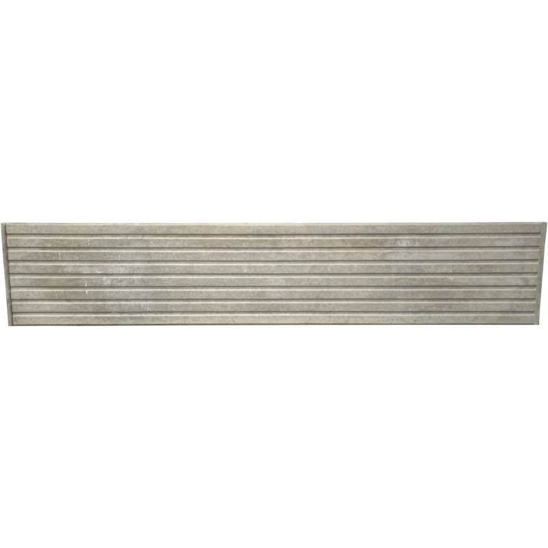 Beckers Betonzaun-Platte Linear 200 cm x 38,5 cm x 3 cm von Beckers Betonzaun