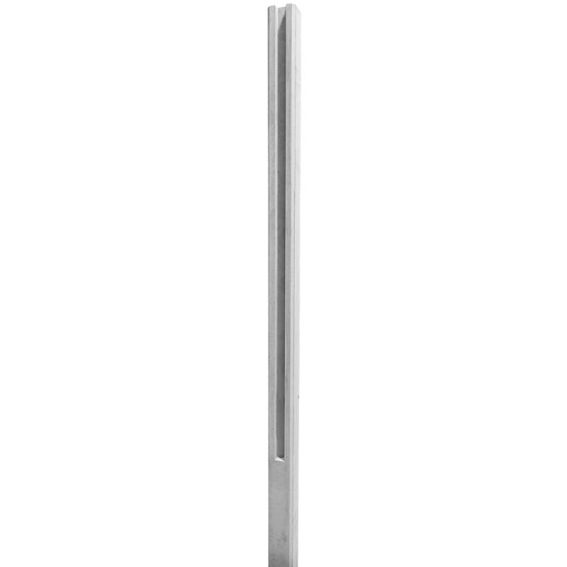 Beckers Betonzaun Zaunzwischenpfosten 'Klassik' betongrau 246 x 11,5 x 11,5 cm von Beckers Betonzaun