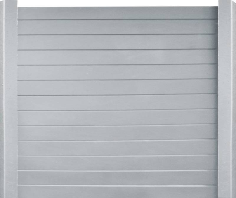 Betonzaun Erweiterungsset Prestige mit Zwischenpfosten 183 cm von Beckers Betonzaun