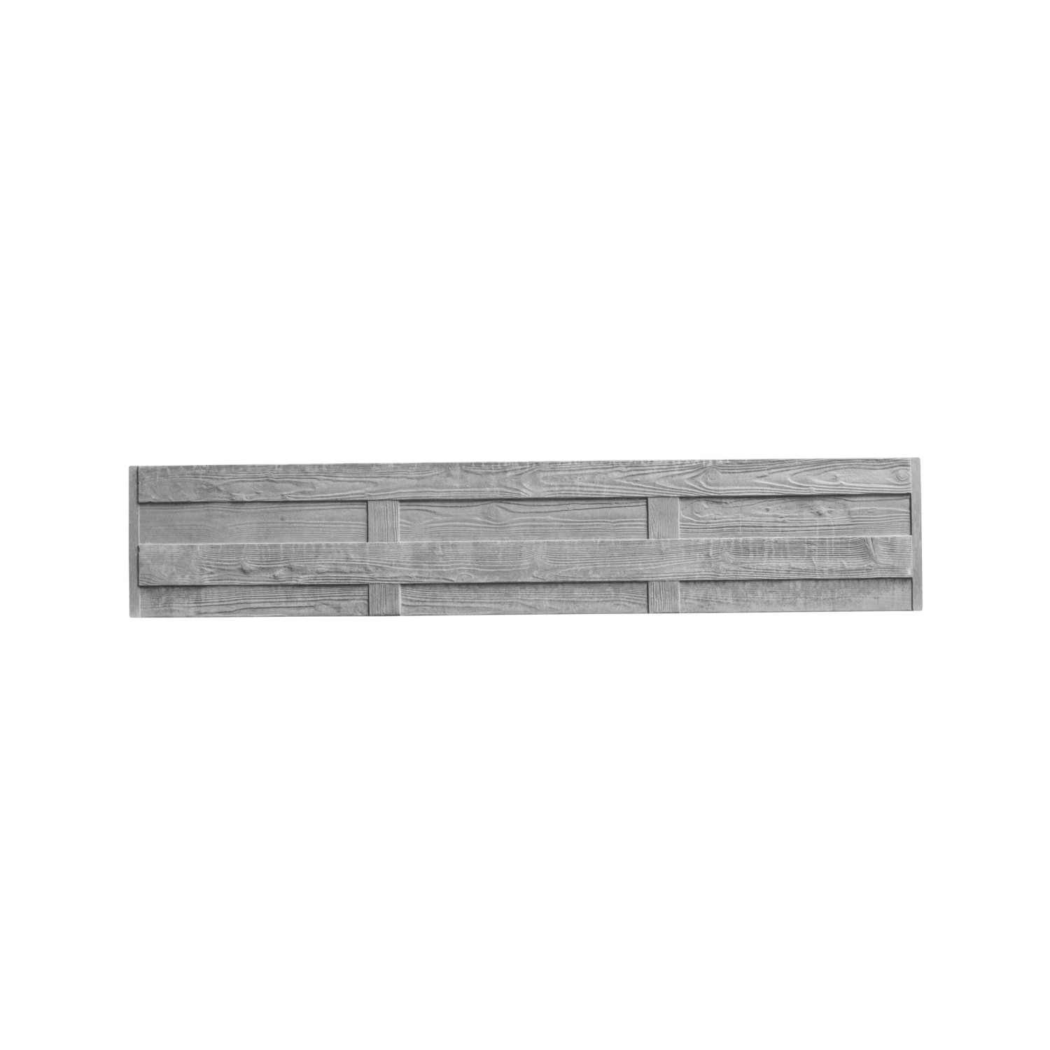 Betonzaun-Platte Elegant 200 cm x 38,5 cm x 3 cm von Beckers Betonzaun