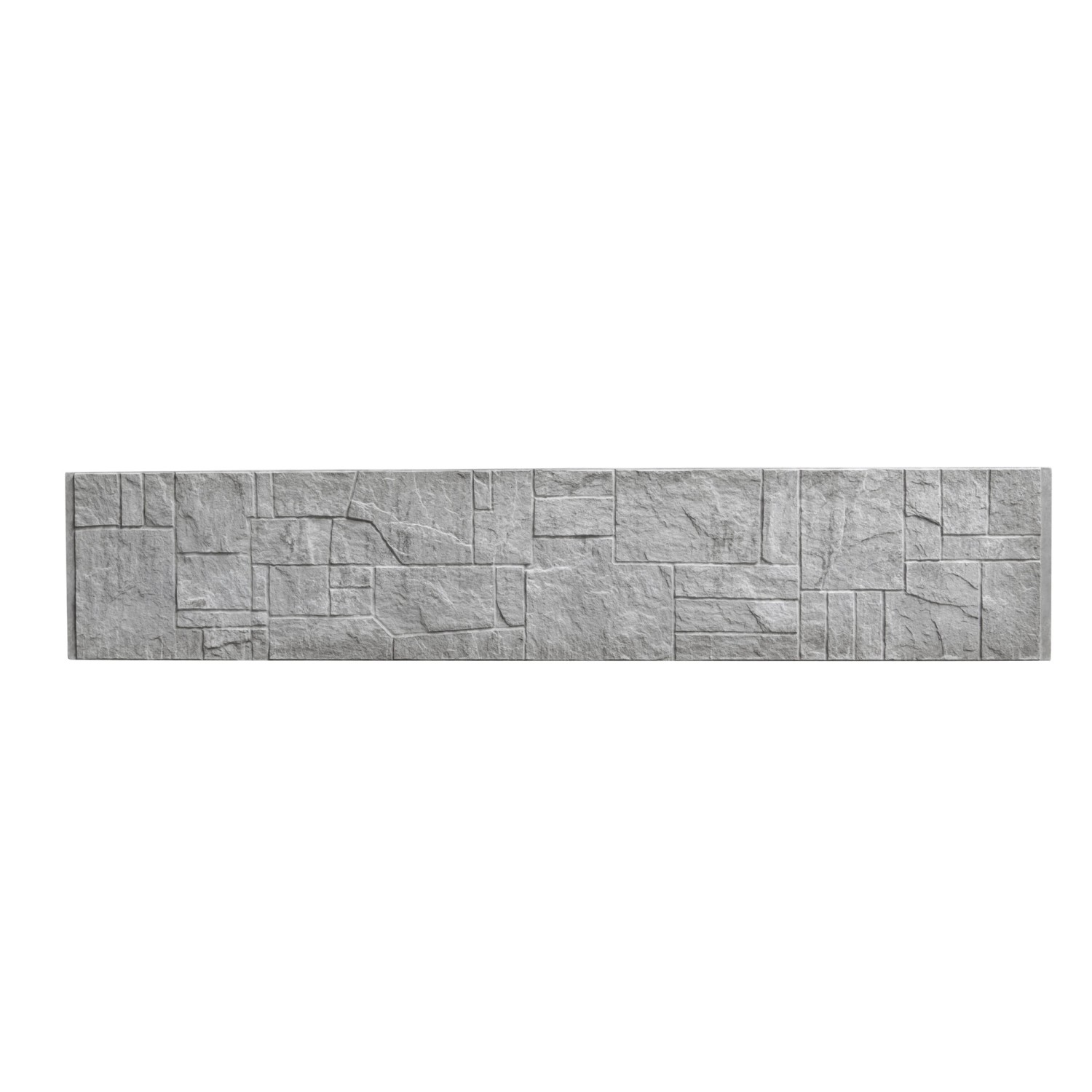 Betonzaun-Platte Flagstone 200 cm x 38,5 cm x 3 cm von Beckers Betonzaun