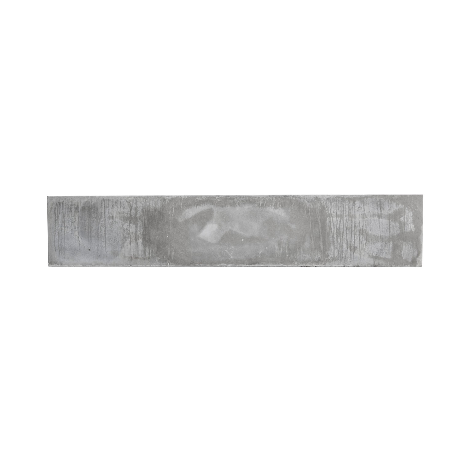 Betonzaun-Platte glatt 200 cm x 38,5 cm x 3 cm von Beckers Betonzaun