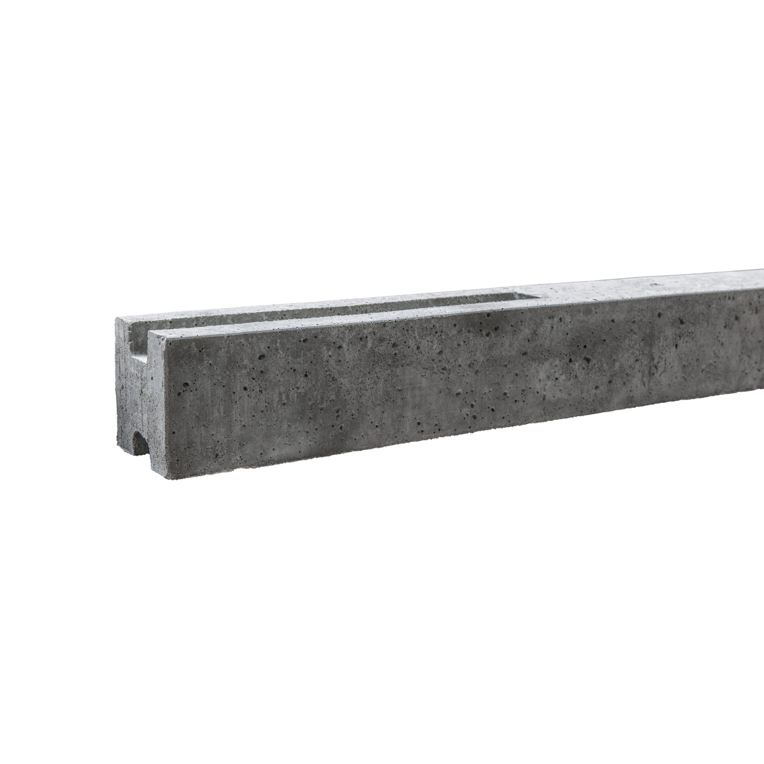 Betonzaun-Zwischenpfosten einseitig 248 cm Betonzaun-Zwischenpfosten einseitig 248 cm von Beckers Betonzaun