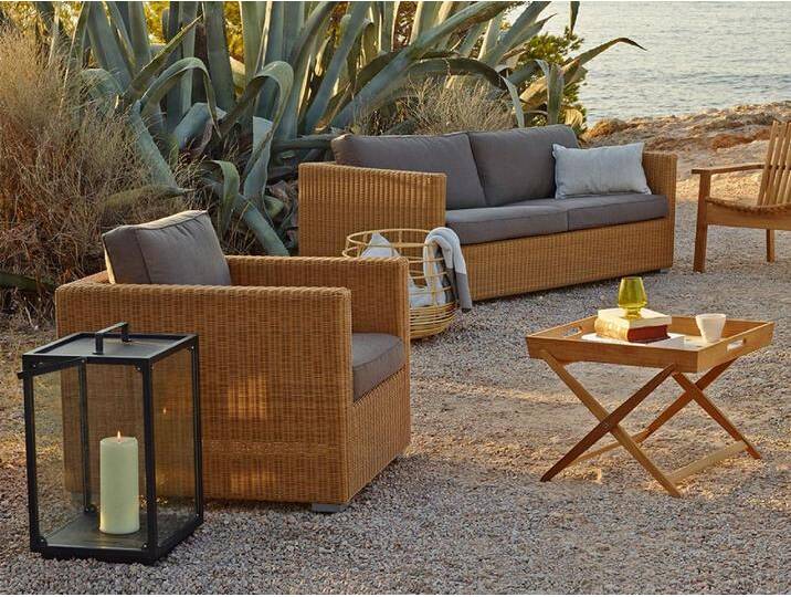 Cane-Line Chester Kissensatz für Loungesessel von Beckhuis Living