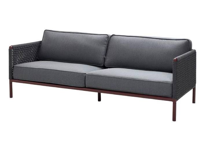 Cane-Line Encore 3-Sitzer Sofa inkl. Kissen Cane-Line Encore 3-Sitzer Sofa inkl. Kissen von Beckhuis Living