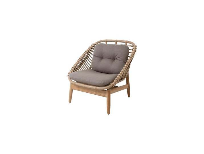 Cane-Line Springton Loungesessel Teak/AirTouch inkl. Kissen von Beckhuis Living
