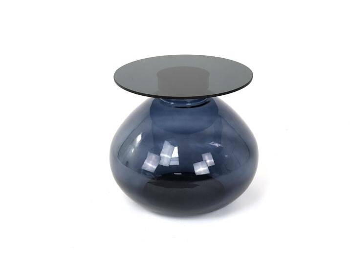 Concept Anna Beistelltisch Glas schwarz Concept Anna Beistelltisch Glas schwarz von Beckhuis Living