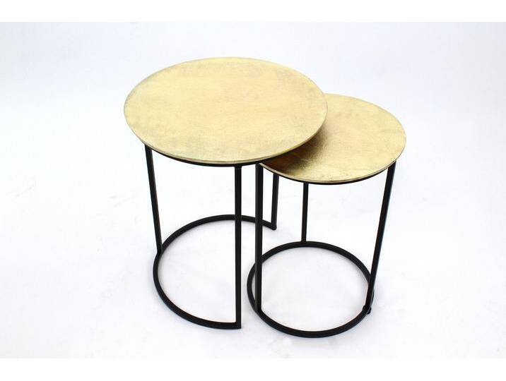 Concept Catania Beistelltisch 2er Set Metall Concept Catania Beistelltisch 2er Set Metall von Beckhuis Living
