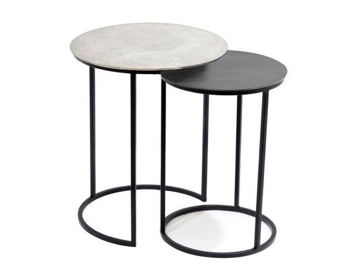 Concept Catania Beistelltisch 2er Set Metall von Beckhuis Living