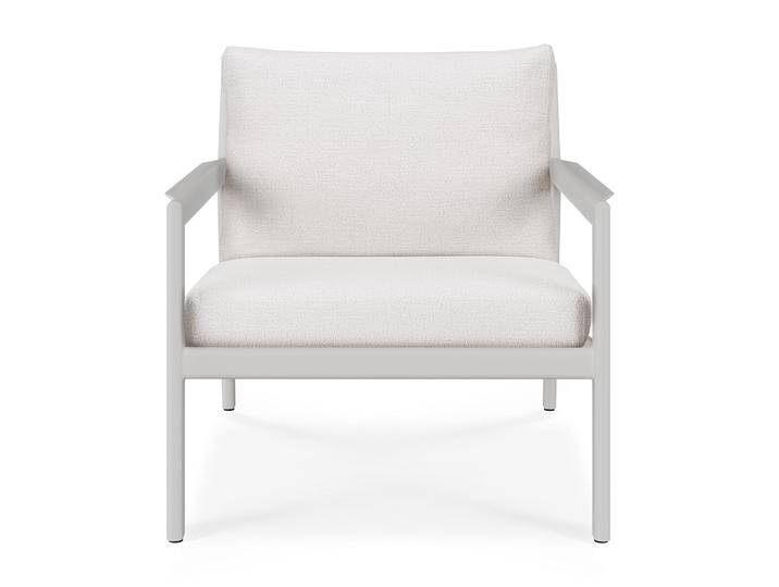 Ethnicraft Jack Outdoor-Loungesessel Aluminium mit Stoffkissen von Beckhuis Living