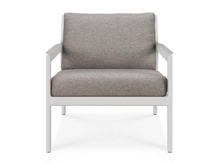 Ethnicraft Jack Outdoor-Loungesessel Aluminium mit Stoffkissen von Beckhuis Living