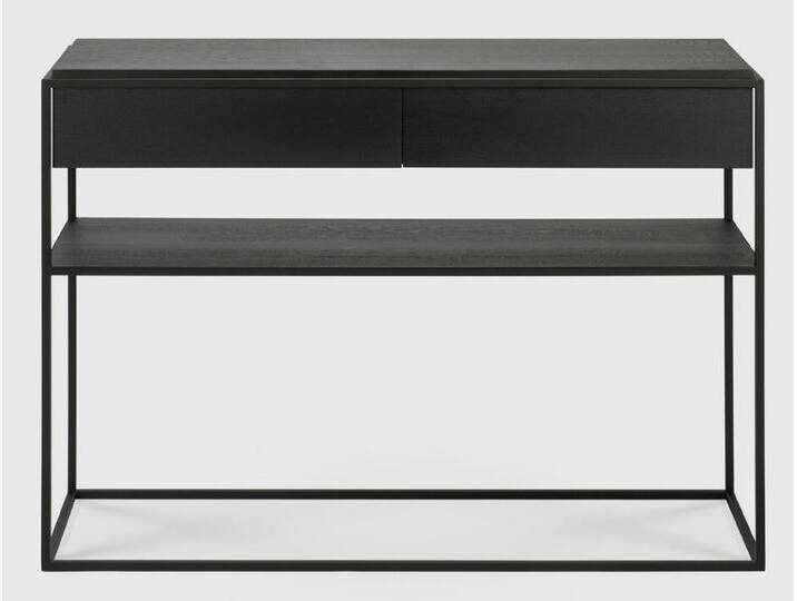 Ethnicraft Monolit Konsole Eichenholz 122x40x85 xm Ethnicraft Monolit Konsole Eichenholz 122x40x85 xm von Beckhuis Living