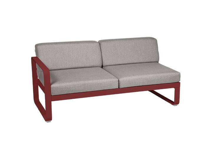 Fermob Bellevie 2 Sitzer Lounge Modul Links Aluminium Fermob Bellevie 2 Sitzer Lounge Modul Links Aluminium von Beckhuis Living