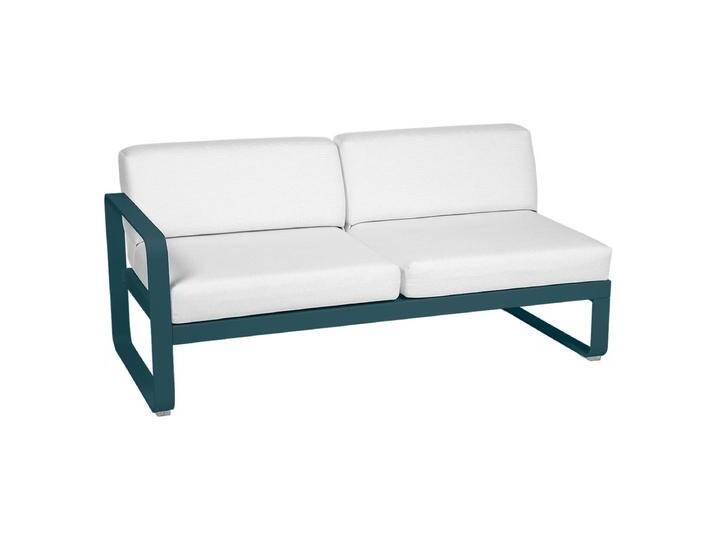 Fermob Bellevie 2-Sitzer Lounge Modul Links Aluminium von Beckhuis Living