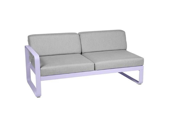 Fermob Bellevie 2-Sitzer Lounge Modul Links Aluminium von Beckhuis Living