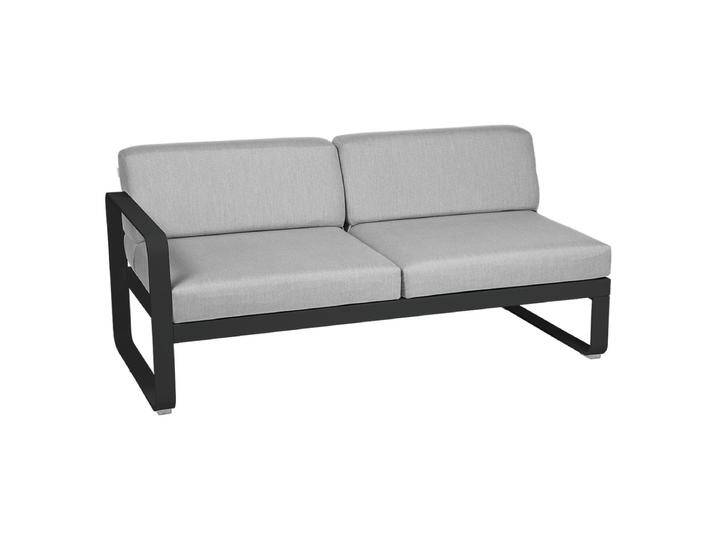 Fermob Bellevie 2-Sitzer Lounge Modul Links Aluminium von Beckhuis Living