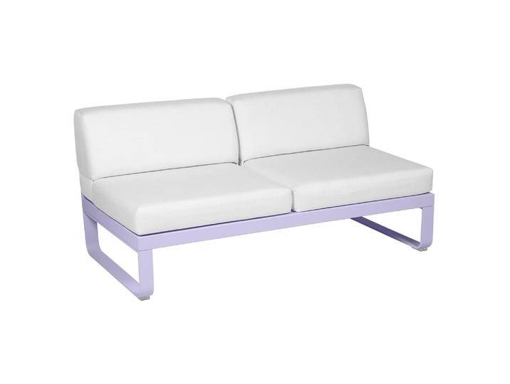 Fermob Bellevie 2 Sitzer Lounge Modul Mitte Aluminium von Beckhuis Living