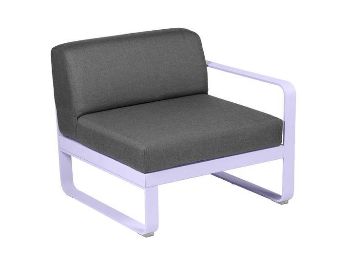 Fermob Bellevie 2 Sitzer Lounge Modul Rechts Aluminium von Beckhuis Living