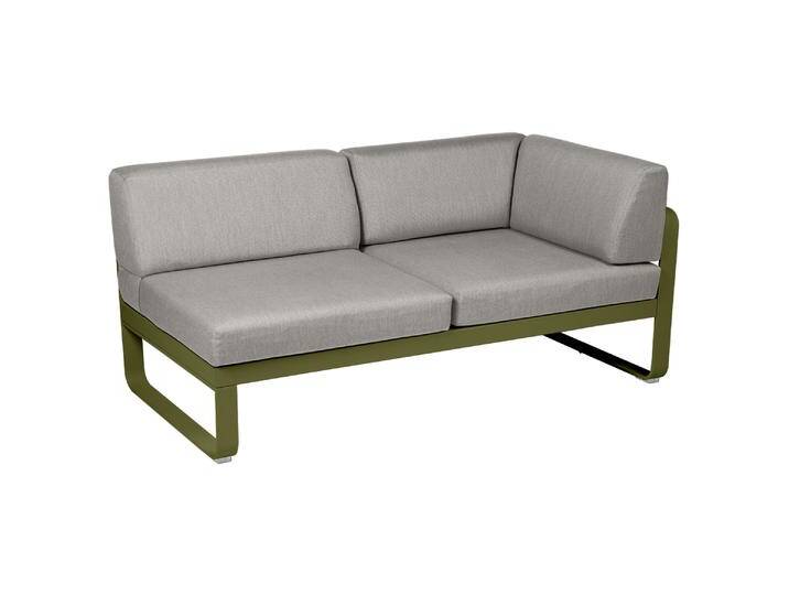 Fermob Bellevie 2 Sitzer Lounge Modul Rechts Aluminium Fermob Bellevie 2 Sitzer Lounge Modul Rechts Aluminium von Beckhuis Living