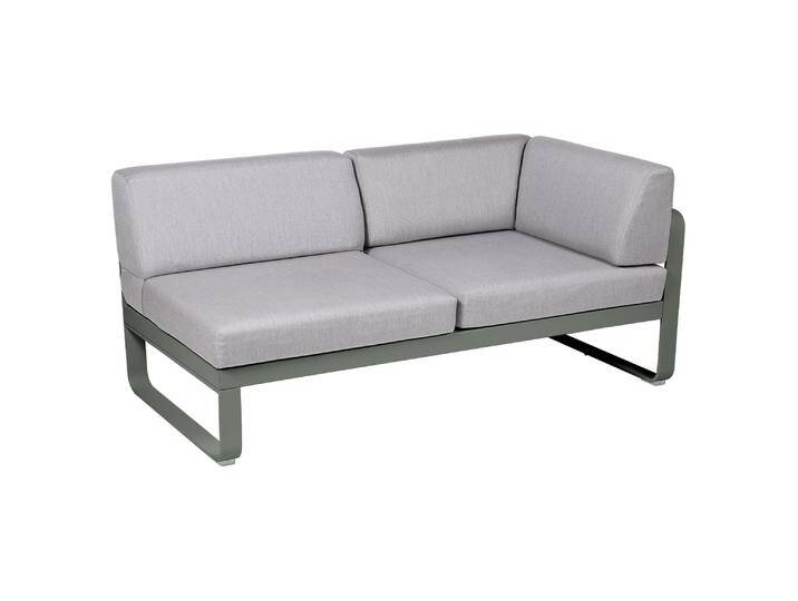 Fermob Bellevie 2 Sitzer Lounge Modul Rechts Aluminium Fermob Bellevie 2 Sitzer Lounge Modul Rechts Aluminium von Beckhuis Living